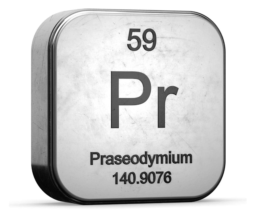Praseodymium element separation