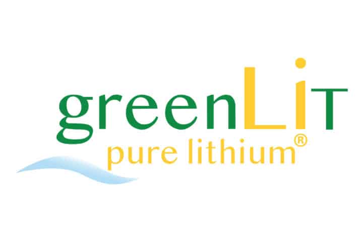 greenLit pure lithium logo